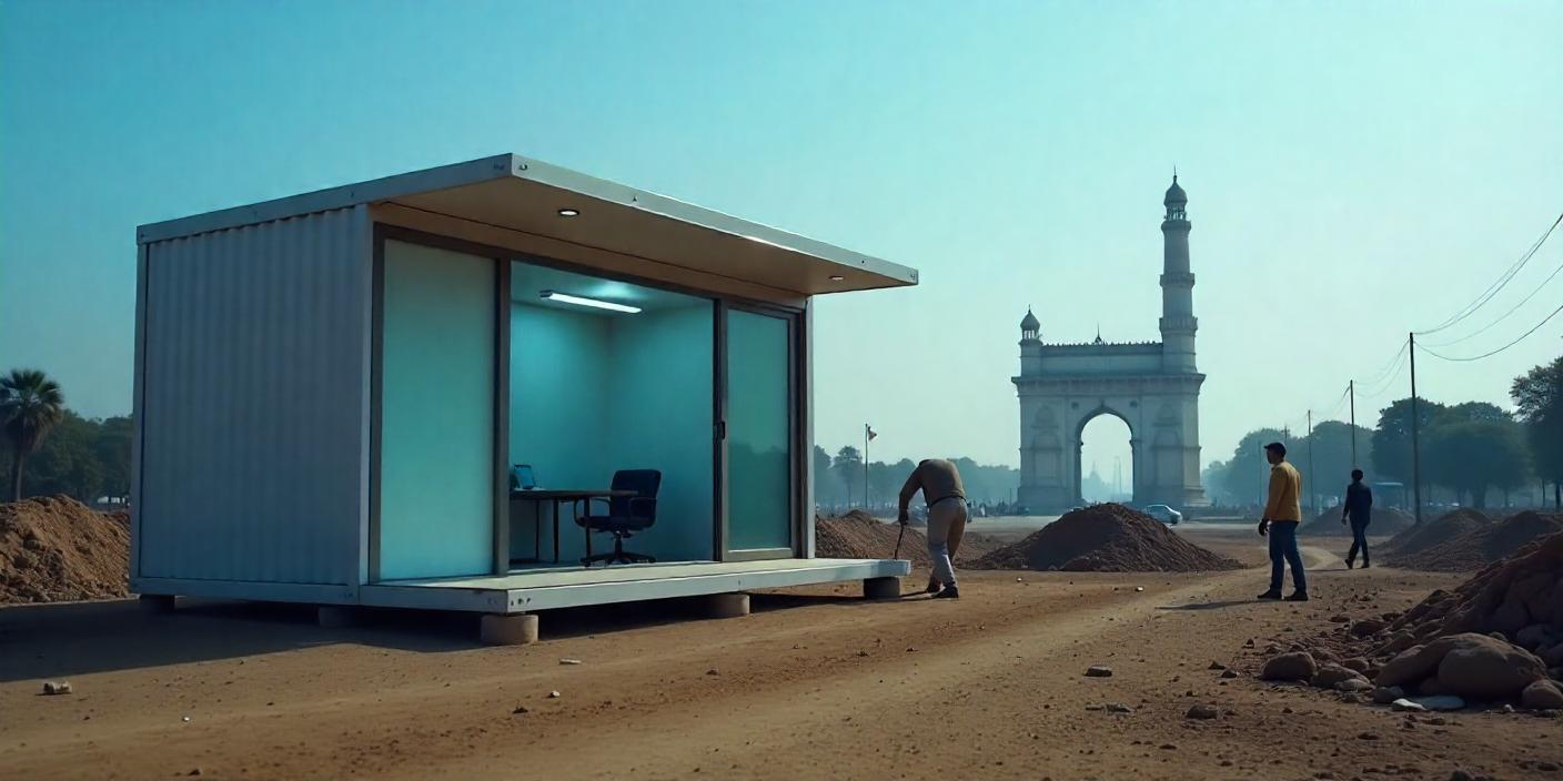 Portable Cabins for Telangana Government voting Booths, Offices & More