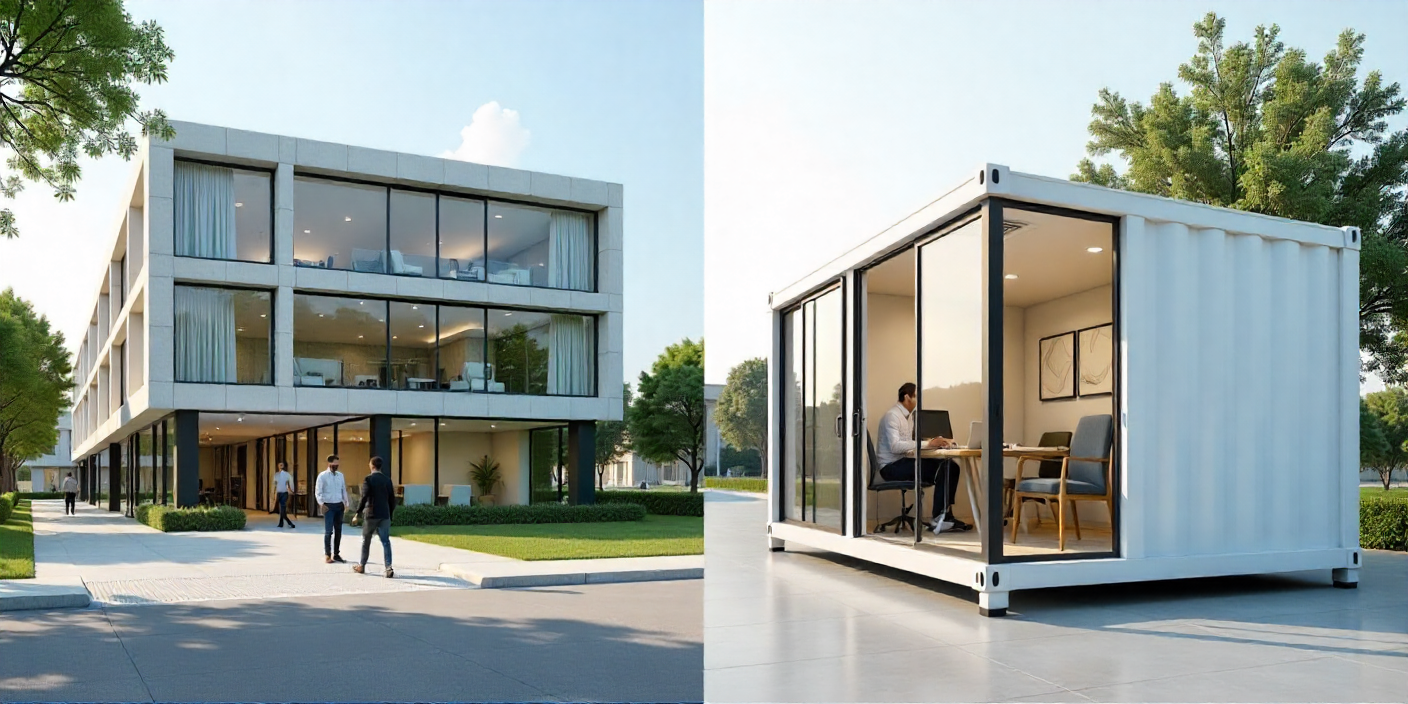 Why Hyderabad Companies Prefer Portable Office Cabins Over Traditional Offices